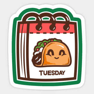 Taco Day! Sticker